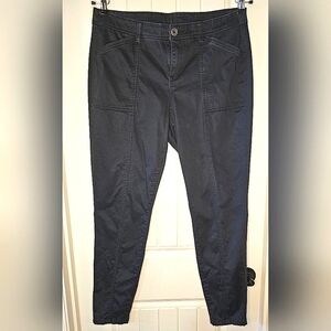 [LANE BRYANT] Black Straight Leg ♡ skinny fit Stretch 《16》